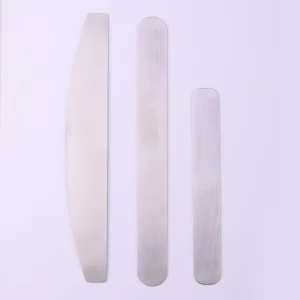 Hot Selling Double Sided Stainless Steel Nail File Nail Sanding Polishing Grinding Nail Buffer