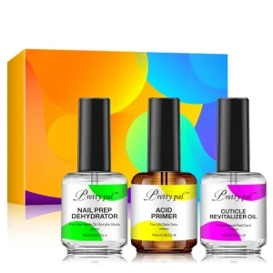 Hot Selling UV Gel Nail Dryer LED Light Long Lasting Primer Dehydrator Nutritional Oil Set Acid Primer Bottle Packaging