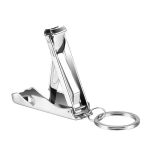 Household Manicure Tools Carbon Steel Nail Cutter Folding Nail Clippers with Files