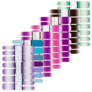 Huizi Custom Nail Wraps Nail Art Decoration Sticker 3d Nail Polish Strip Wrap