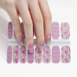 Huizi Custom Nail Wraps Nail Art Decoration Sticker Nail Sticker Real Nail Polish Nail Strips
