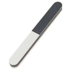 In Stock Black Nail File 4 Sided 100 180 Sanding Strip for Nail Art EVA Red Heart Sanding Diamond Sponge Buffer