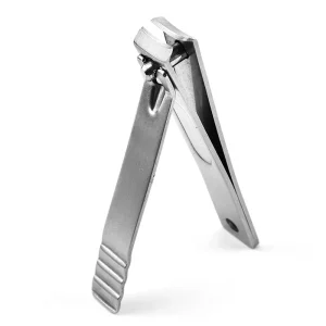 In Stock Professional Manicure Tool Portable Silver Stainless Steel Nail Clippers Sharp Fingers Cutter for Manicure
