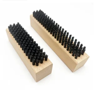 Industrial Grade Air Conditioning Fin Cleaning Brush With Wood Handle And Hard PBT Bristles OEM Customizable