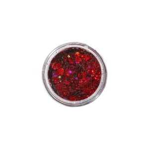 Internet Celebrity Nail Art Accessories New Year Sparkling Red Sequin Pink 3D Nail Decorations Hot Style Bride Nail Salon Powder