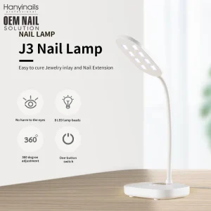 J3 Nail Lamp 12W Uv Led Nail Lamp Electric for Nail Battery