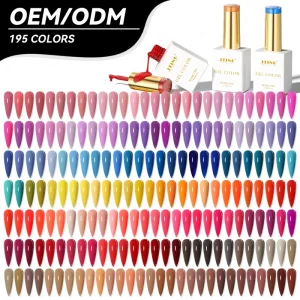 JTING New Trend 195colors OEM ODM TPO Hema Free Design High Pigment UV Gel Nail Polish Gel Polish Private Label