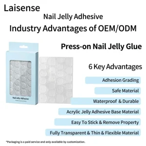 Jelly Glue for Press Nails Super Adhesive Waterproof Eco friendly Fast Drying
