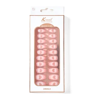 K Nail Press on Nails with Fashion Design and ABS Material for Fingers