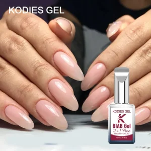 KODIES GEL Biab Gel Builder Nail Polish In A Bottle Nude 10 Colors Building Extension Gel No Heat Hard Gel Nail Art Supplies