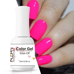 KUDAN Gel Nail Polish Nail Supplies Non Toxic Low Odor Long Lasting Halal Breathable Salon Products Nail Polish