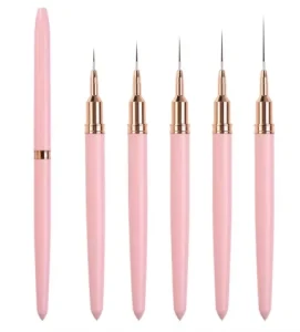 Kolinsky Hair Nail Brush Manufacturer Nail Art Liner Brush Gel Acrylic Nail Brushes