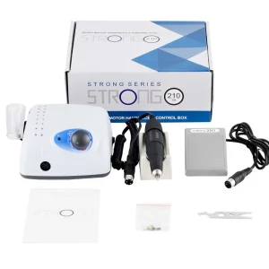 Korea Manicure Machine Saeshin Nail Drill Micro Motor 40000rpm Strong 210 Manicure Polish Nail File Tool Nail Drill 110v