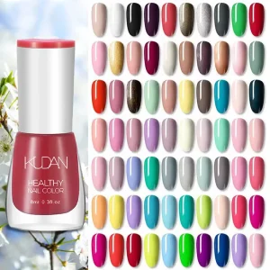 Kudan High Quality 8ML Nail Polish Air Dry Normal Oil Long Lasting Fast Drying Peel Soak Features Ready Stock Nail Art