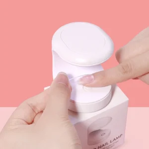 LED UV Nail Polish Lamp USB Handheld Portable 30s Quick Drying Mini Eggshell Nail Lamp
