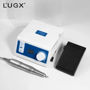 LUGX Professional 60W 45000rpm Electric Brushless Manicure Nail Drill Machine Strong Powerful Pedicure Nail Equipments