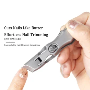 Large Bevel Anti Splash Nail Clippers Large Stainless Steel Household Nail Clippers Cutter Set