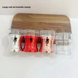 Large Nail Transfer Stamp Silicone Nail Stamp Nail Tool Factory Customization