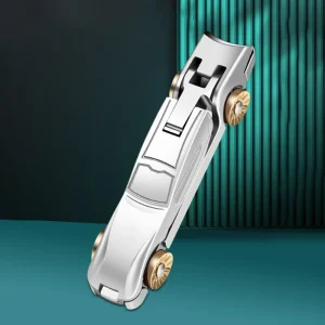 Large Opening Stainless Steel Finger & Toe Nail Clippers Car Design Anti Splash Durable Portable Nail Cutter Clipper Set