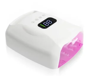 Largest Battery Capacity High Power 96W Rechargeable LED Nail Lamp UV Nail Dryer Cordless Machine