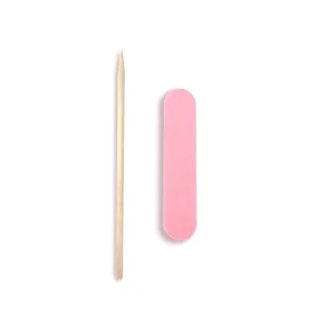 Lime Manicure Double Sided Zebra Nail Files 80 80 Bronze Polishing Bronze Files with Grey Wooden Emery Board Low MOQ