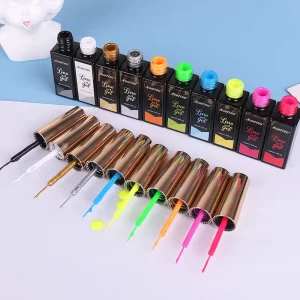 Liner Painting Gel 12 Colors 8ml Private Label Nail Product Gel Nail Design Gel Nail Polish