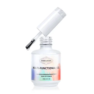 Liquid Builder Gel for Nails Multi functional Clear Non Stick Hand Nail Extension Gel for Decoration Hard Gel Manicure Tools