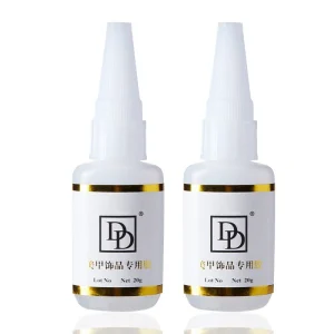 Long Lasting Strong Nail Glue Fast Dry Nail Art Rhinestone Jewelry Glue 20g DD Nail Glue Gel