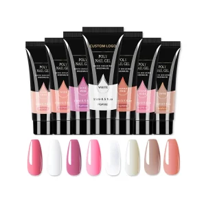 Long Lasting Women Jelly Nail Extensions Products Glue Gel for Nail Extension