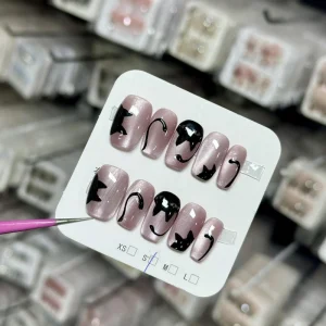 Long Medium Gel Coffin False Nails Art Artificial Fingernails False Nails Press on Nails