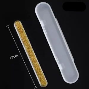 Long last Tempered Glass Polish Nail Files Glitter Powder Epoxy Nano Crystal Nail Beauty Shiner Nail Buffering File