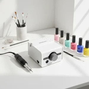 Low Noise Strong Nail Drill 40000RPM Handpiece Dental Lab Equipment Polishing Engraving Tool Nail Polishing Machine