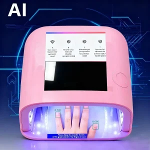 Luxury Design O Nail AI LED UV Nail Lamp with Camera LCD Screen Painless Fast Curing for Home & Salon Use