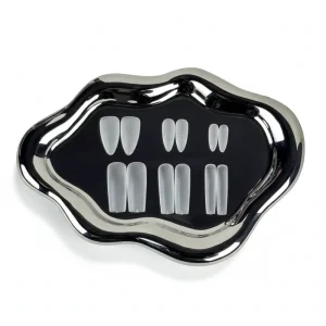 Luxury False Acrylic Full Cover Salon Nail Tips with Full Matte Nail Tips Stiletto Soft Gel 120Pcs