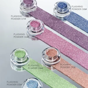 Luxury Metal Mirror Chrome Glitter Bright Gradient Nail Enhancement Jewelry Powder Rhinestones Nail Art