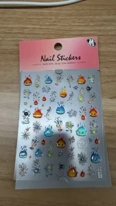 M15 Fashion Nail Art Stickers for Manicure Decoration Nail Art Stickers Self Adhesive Nail Decals