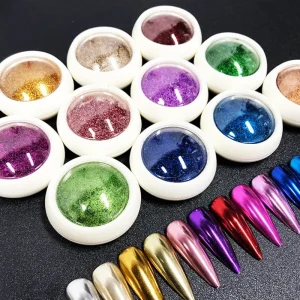MLM Pigment Suppliers 3g Nail Art Powder Mirror Effect Special Pigment Mica Powder Chrome Magic Mirror Powder