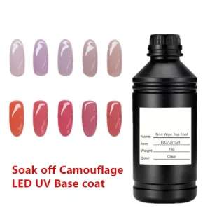 MSDS SGS High Quality Bulk Rubber Base Coat Prime Bond Soak Off Nail Gel Polish
