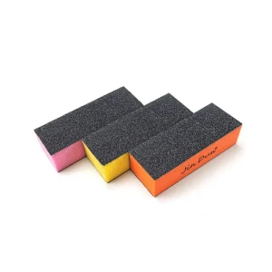 Manicure File Professional Custom Logo Double Sided Sponge Nail Buffer Block Grit 80 100 Size 95x35x25mm Durable OEM ODM