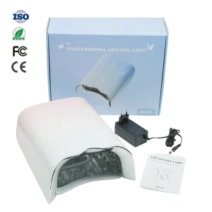 Manicure Lamp Custom LOGO 45 Beads Cordless Nail Curing Lamp Fast Drying Battery Finger UV LED Gel Light Nail Dryer