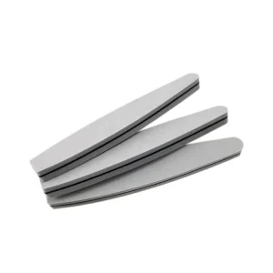 Manicure Nail Buffer 100/180/240 Halfmoon Square Nail File Rectangle EVA Sponge Buffer