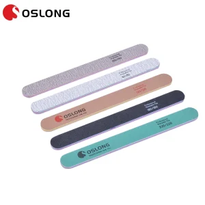 Manicure Pedicure Emery Boards Custom Printed Nail File Buffer