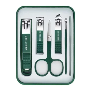 Manicure Set Nail Clippers Kit Professional Nail Tool 6 Pcs Manicure Set