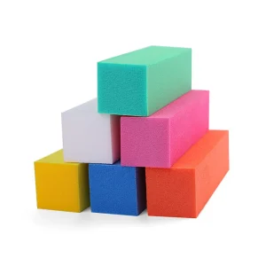 Manicure Tool Custom Emery Board Block Square Sponge Nail File Buffer Block