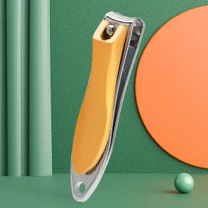 Manicure Tools Beauty Care Nail Cutter Foot Shaped Anti Slip Handle Men Carbon Steel Nail Clippers
