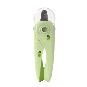 Manual Pet Nail Clippers with Non slip Handle Curved Blade Nail Trimmer for Small Animals