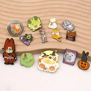 Manufacturer Design Your Own Metal Cute Cartoon Lapel Pin Badge Logo Custom Anime Soft Hard Enamel Pin