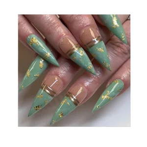 Manufacturer OEM 3D Chrome Details Cat Eye Nail Artificial Finger Nails