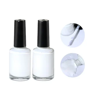 Manufacturer Supply Tattoo Sticker Glue Nail Art Starry sky Paper Decal Adhesive 10ml Jelly Texture Brush Plastic