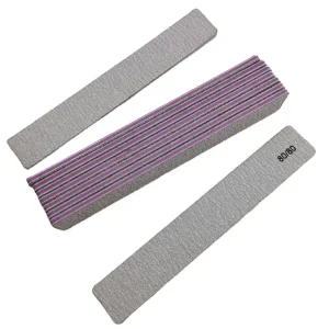 Manufacturer White Black Professional Zebra Nail File Nail Sponge Private Label 100 180 Custom Buffers Nail